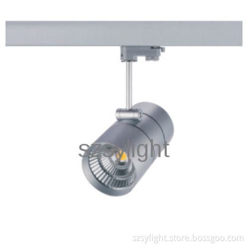 2014 Factory price Cree COB led track light gallary led track lighting